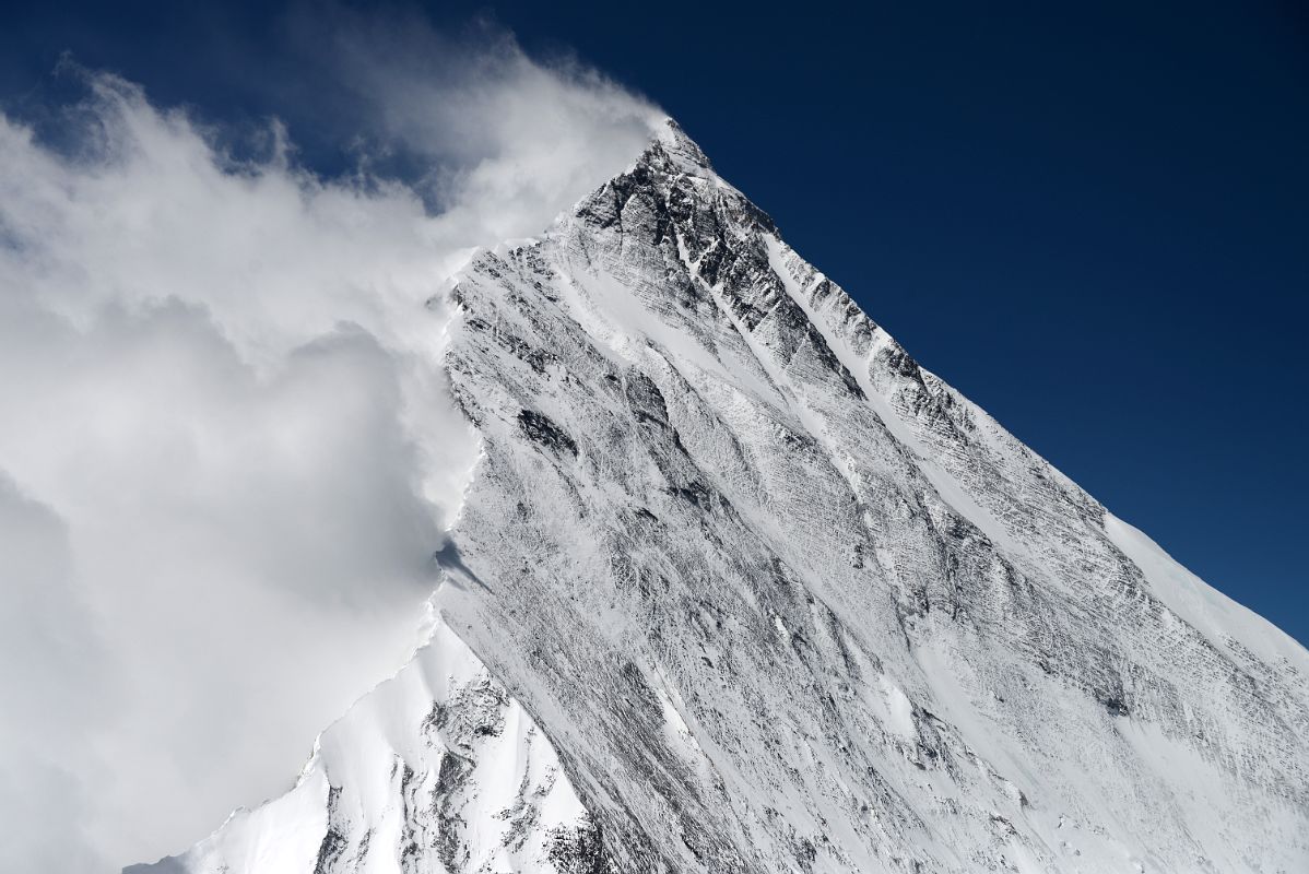 58 Clouds Obscure The Kangshung Face While The Mount Everest North Face Is Cloud Free From The Beginning Of The Lhakpa Ri Summit Ridge 